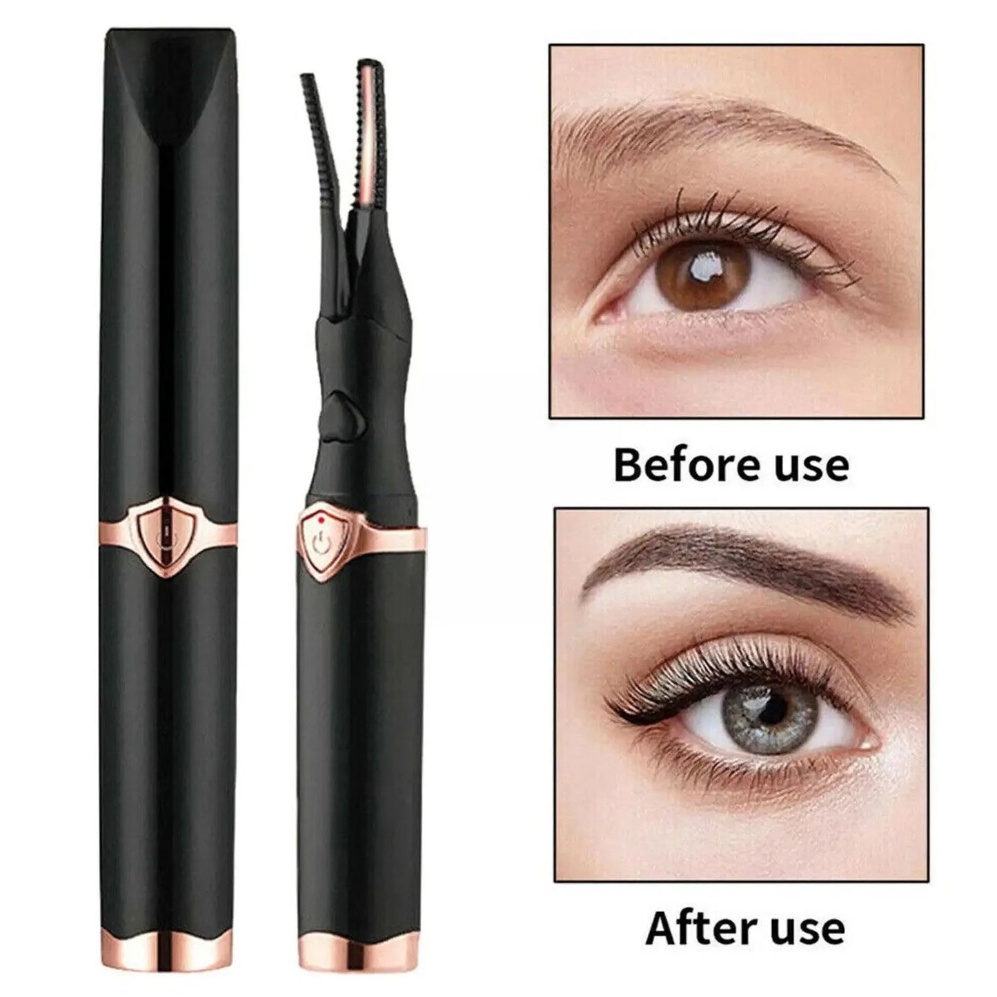 Compact Heated Eyelash Curler